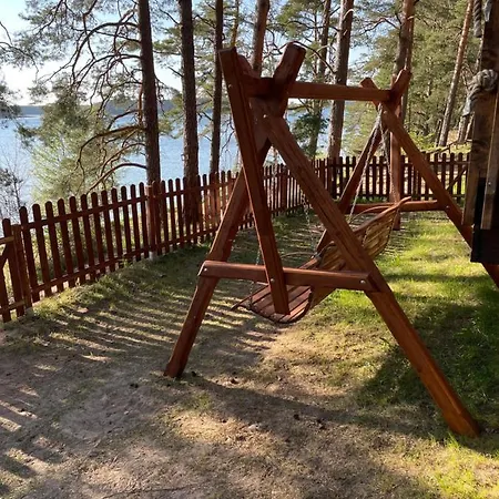 Domki Borsk - Komfortowe Domki Nad Jeziorem Wdzydze Z Przepieknym Widokiem Exterior foto